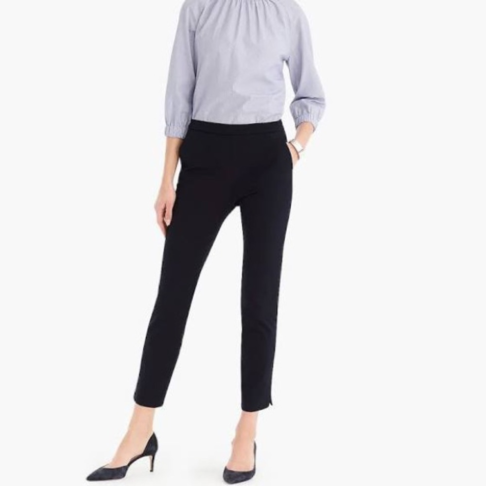 NWT J. Crew Martie Pants in Navy